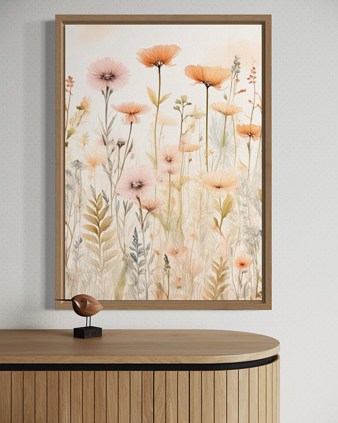 Whispering Wildflowers Botanical Wall Art