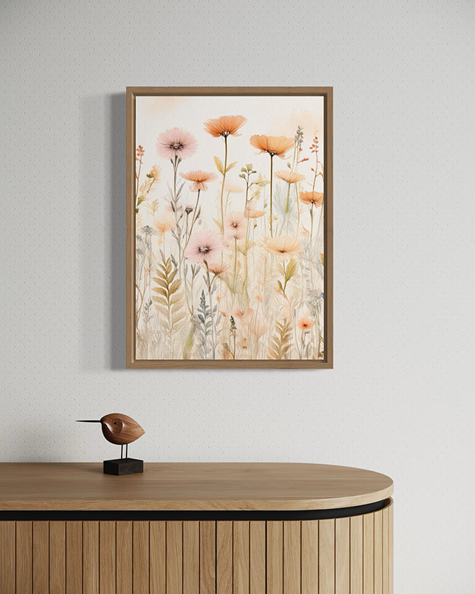 Whispering Wildflowers Botanical Wall Art