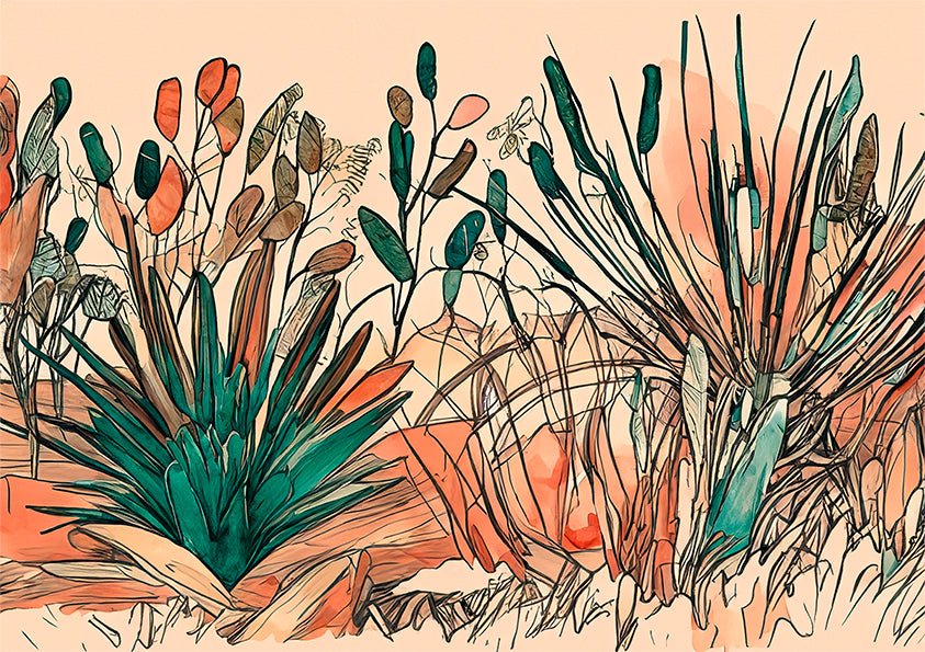 Australian Native Botanical Wall Art Print