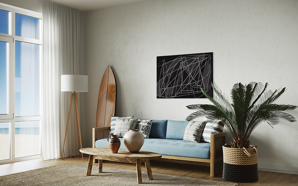 Blurred Lines Wall Art