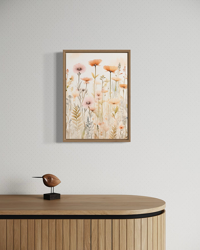 Whispering Wildflowers Botanical Wall Art