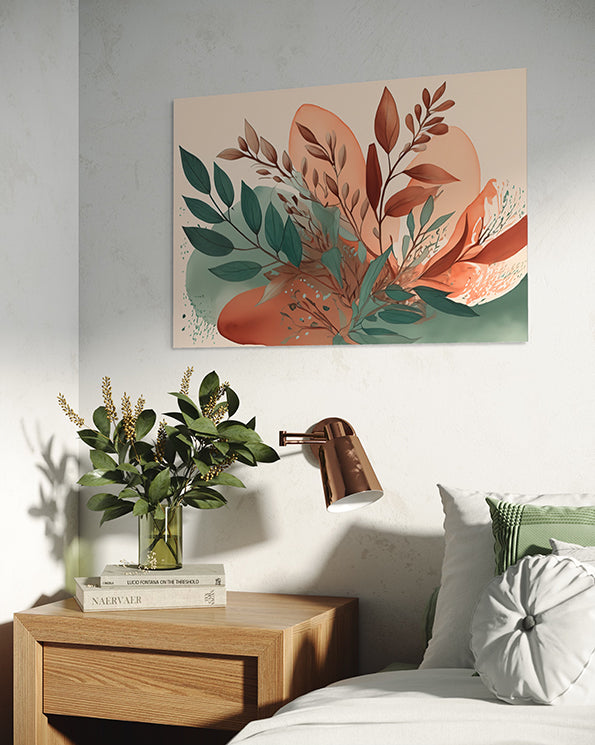 A1 Australian Wall Art Flourish Nature Wall Art in bedroom