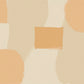 wall art print using geometric shapes and subtle colours, pathway is a unique wall art print.