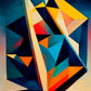 abstract artwork full of colour and geometric shapes
