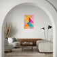 Trigon Abstract Wall Art Print