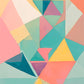 unfolding abstract art print