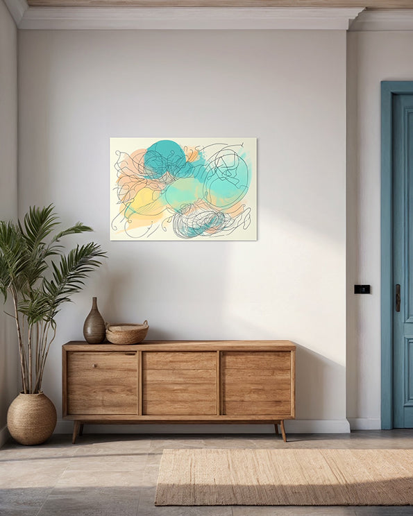 Sea Garden Unique Wall Art Print