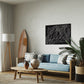 Blurred Lines Wall Art