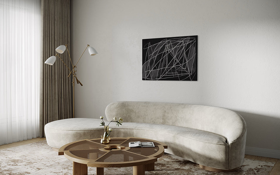 Blurred Lines Wall Art