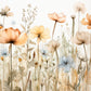 Dreamy Wildflowers Botanical Wall Art