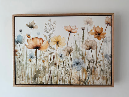 Dreamy Wildflowers Botanical Wall Art