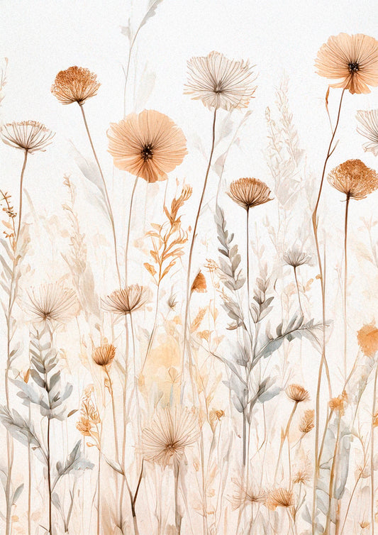 Graceful Blooms Botanical Wall Art