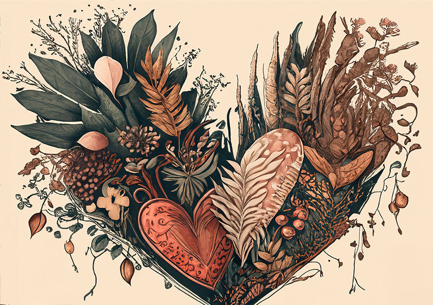 Nature's Heart Australian Wall Art Prints
