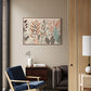 Australian Wall Art prints Botanical Wall Art in earthy colours leaves in neutral tones. digital art print in living room