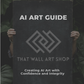 Book Cover How to Use AI to Create Art from That Wall Art Shop