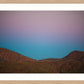 Wall Art Print, Australian Landscape Photography, Nature Photography framed, purple and blue mountain