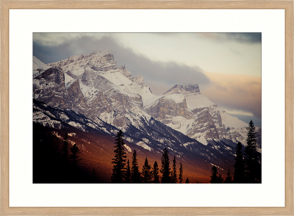 Last Light Wall Art Print, Nature Photography, Landscape Photography, timber framed wall art