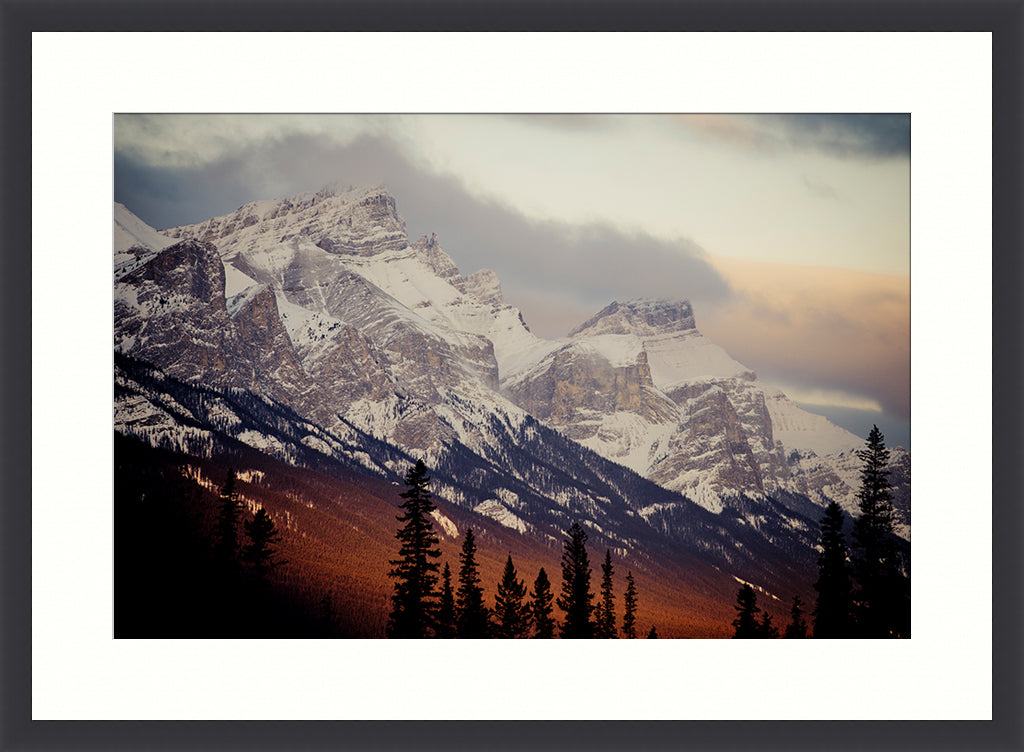 Last Light Wall Art Print, Nature Photography, Landscape Photography, black framed wall art