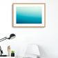 Wall Art Print, Australian Landscape Photography, Nature Photography, blue coastal print, wall art Australia timber framed