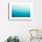 Wall Art Print, Australian Landscape Photography, Nature Photography, blue coastal print, wall art Australia white framed